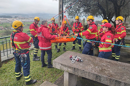 Formação de curta duração de Salvamento em Grande Ângulo