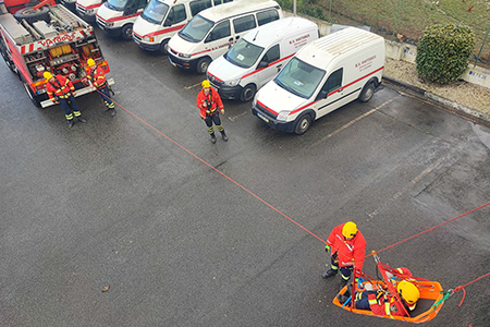Formação de curta duração de Salvamento em Grande Ângulo