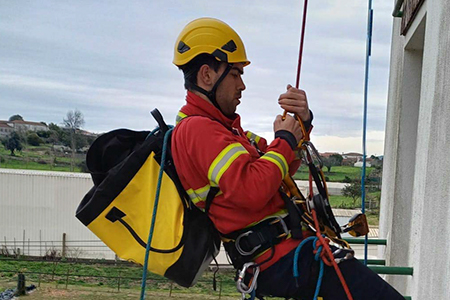 Formação de curta duração de Salvamento em Grande Ângulo