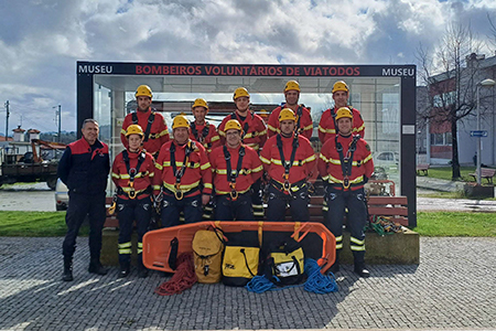 Formação de curta duração de Salvamento em Grande Ângulo