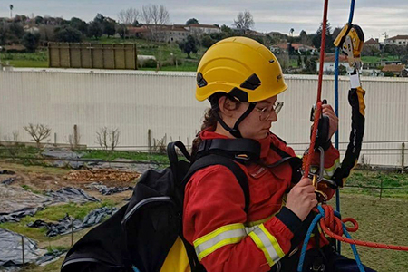 Formação de curta duração de Salvamento em Grande Ângulo