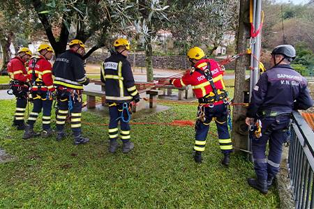Formação de Salvamento em Grande Ângulo