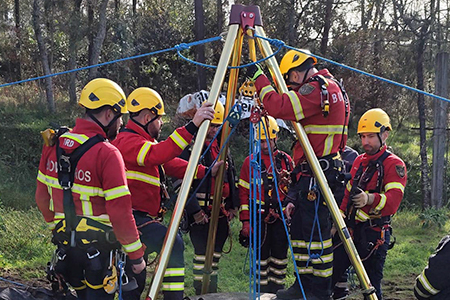 Formação de Salvamento em Grande Ângulo