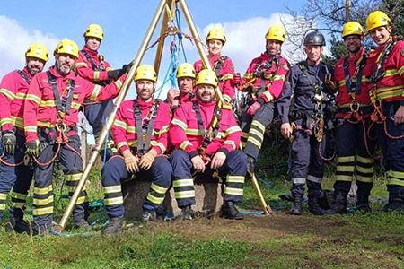 Formação de Salvamento em Grande Ângulo