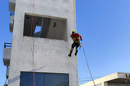 Formação de Salvamento em Grande Ângulo