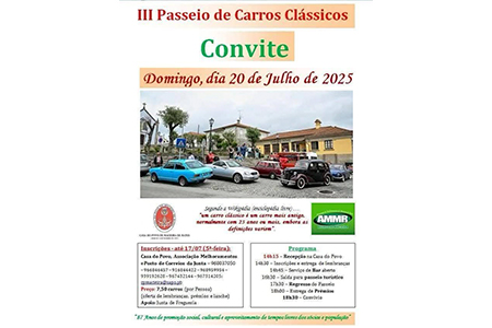 III Passeio de Carros Clássicos