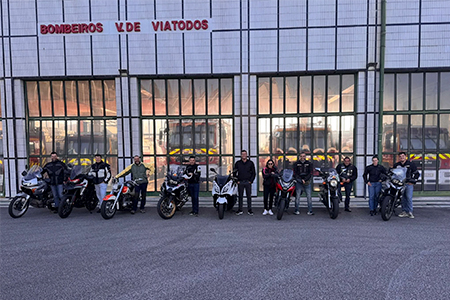 VIII Passeio Motard de Bombeiros e Proteção Civil