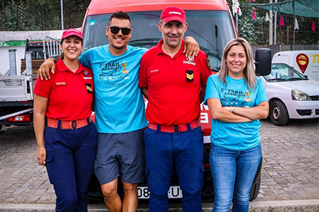 Prevenção no Trail de Santa Luzia