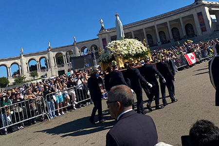 Celebrações no Santuário de Fátima