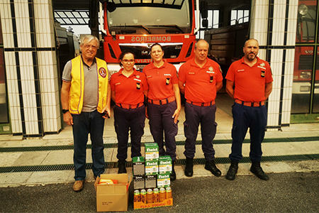 Agradecimento público - Combates aos incêndios