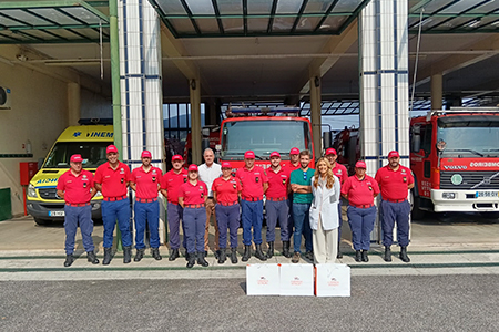 Agradecimento público - Combates aos incêndios