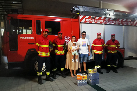 Agradecimento público - Combate aos incêndios