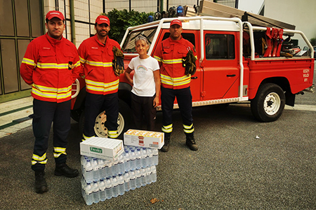 Agradecimento público - Combate aos incêndios