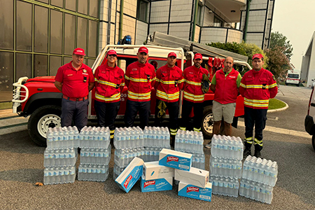 Agradecimento público - Combate aos incêndios