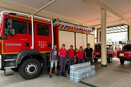 Agradecimento público - Combate aos incêndios