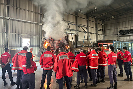 Instrução e Comportamento do fogo rural