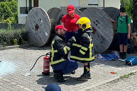 Manuseamento de extintores - Escuteiros Braga
